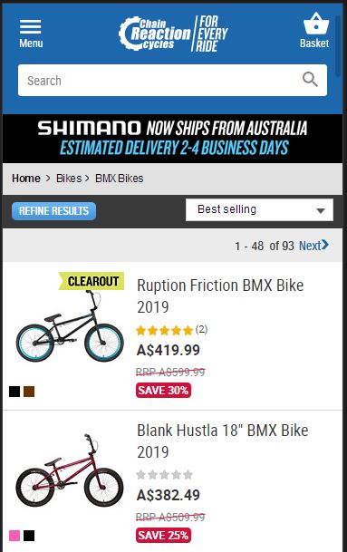 Chainreactioncycles - online bike shop uk