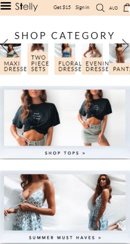 Stelly - one of the best Australian online boutiques