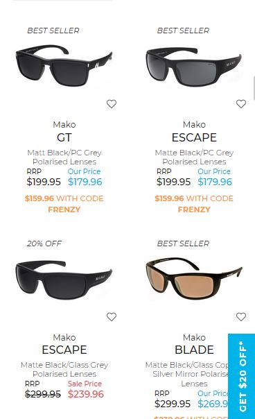 MakoEyewear - Best polarised sunglasses for fishing