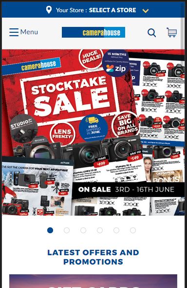 CameraHouse - best online camera store