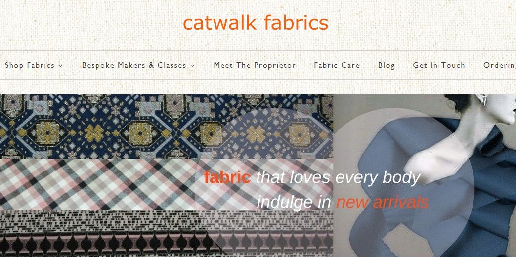 CatWalk apparel fabric online