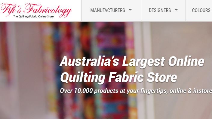 Fifi's fabricology - one of the best online quilt fabric store
