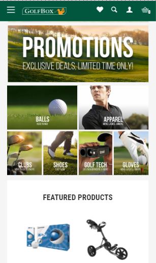GolfBox - online golf shop Australia