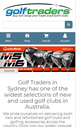 golftraders - best used golf online store in Australia