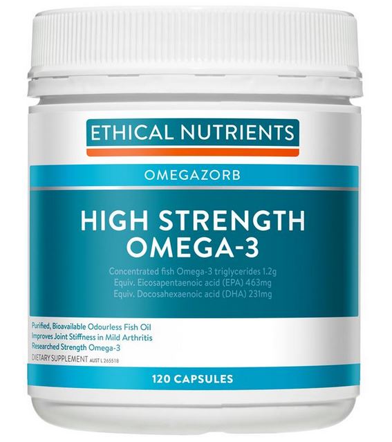 Ethical nutrients fish oil tablets in Australia